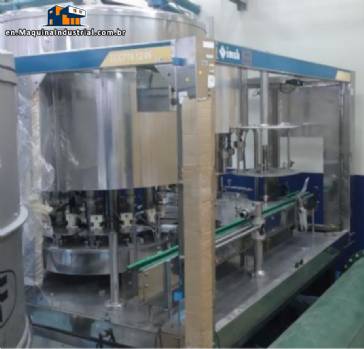 Rotary filling and capping machine with load cell IMSB Robopac CCT 18 12/06