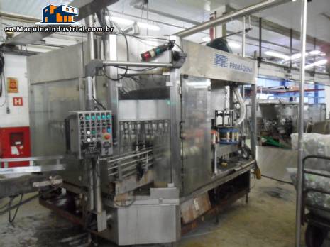 Rotary filling machine with 60 filling nozzles Promquina