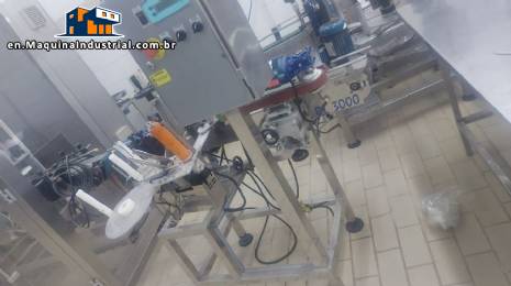 Automatic labeling machine for cylindrical jars Maqmundi