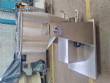 Stainless steel tank with sanitary pump