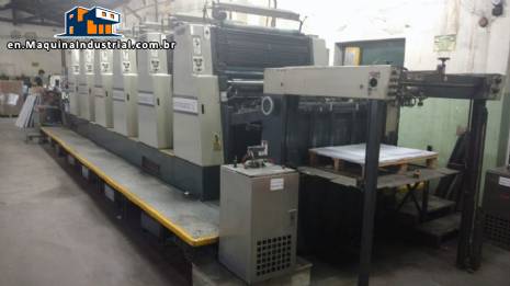 Miller TP104/6 offset printing press