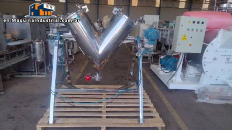 100-liter stainless steel V-blender