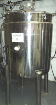 Stainless steel stirrer tank 500 L Tecosmaq