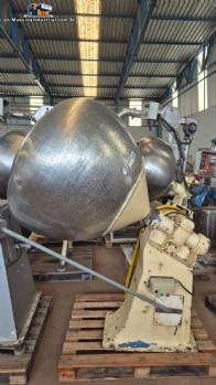 Pear-shaped coating pan, 350 liters