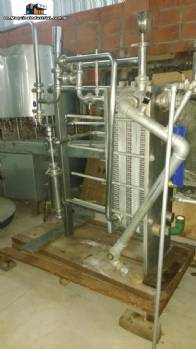 Pasteurizer for 3,000 L in stainless steel Brasholanda