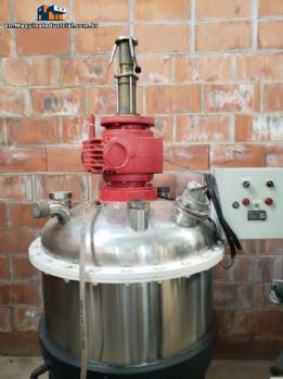 Jacketed stainless steel pressure reactor 200 liters