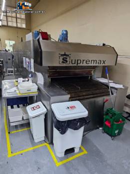 Continuous conveyor tunnel furnace with gas burner Supremax