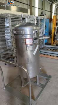 Filter for industrial processes in stainless steel sparkler