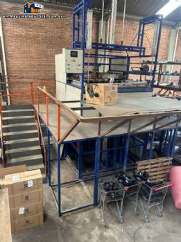 Vacuum Forming Machine, table area 2.20 x 1.22 m, Vacuum Center