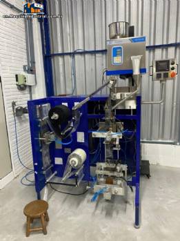 Automatic sachet filling machine for Profills silica gel sachets, up to 350 units per hour.