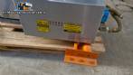 Programmable turbo oven in stainless steel, gas-powered.