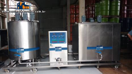 Mini pasteurization cooling and maturation plant Polo Sul PSMP 600