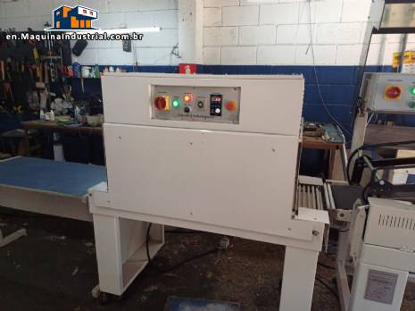 Automatic L-shaped sealer with shrink tunnel 1600 pieces per hour