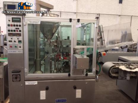 Metal cosmetic tube filling machine TONAZZI