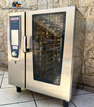 Rational 10-tray stainless steel industrial combination oven