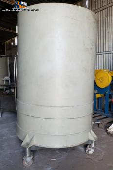 Polypropylene tank PP 2000 L Grabe