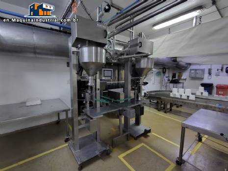 Stainless steel dosing filling machine with 1 nozzle Serac