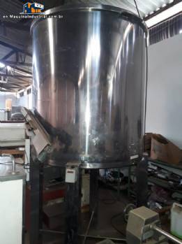 Stainless steel tank 2600 L