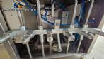 Linear filling machine with 6 pistons filling system