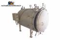 Stainless steel horizontal pressure vessel