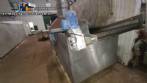 Automatic fryer with fat tank for Incalfer potatoes