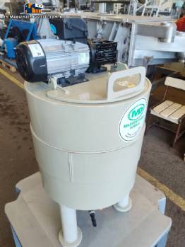 Master Pump 50 liter laboratory polypropylene mixing tank