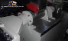 Chewing gum extruder with 4 and 6 rows in stainless stee