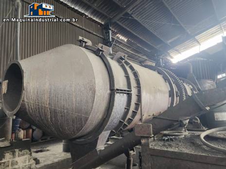 Stainless steel rotary drying oven with powder feeding and unloading system