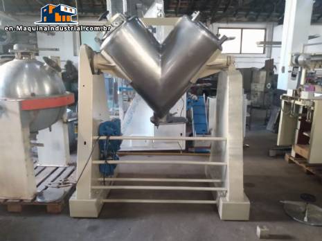 V shaped mixer stainless steel 300 L