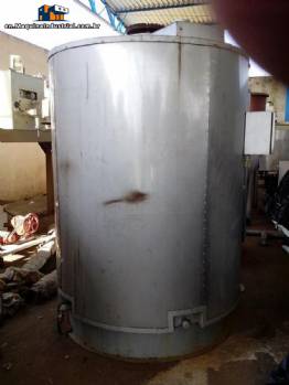 Fat melting tank  2.500 L