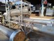 Rotary tube drum and stainless steel screw conveyor mixer for feed