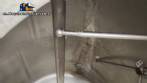 Stainless steel 304L jacketed mixing reactor tank, 5,000 liters, year 2020, Plurinox
