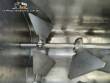 Internal stainless steel paddle mixer with 2 shafts