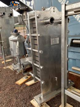 Stainless steel heat exchanger Standardiza 15,000 liters / hour