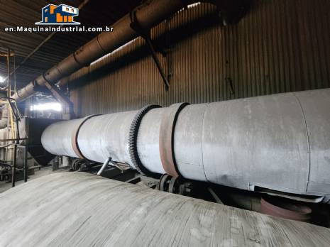 7.5 meter stainless steel rotary dryer