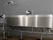 Drying tunnel for bottles, jars, pots, and containers with Pamet heating elements.