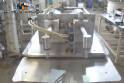 Stainless steel filling machine for liquids 2 spouts