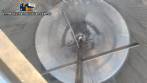 1800 liter stainless steel jacketed mixing tank