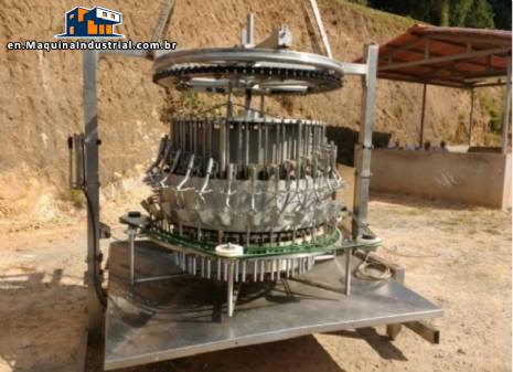 Automatic eviscerator of chickens Automatic eviscerator of chickens