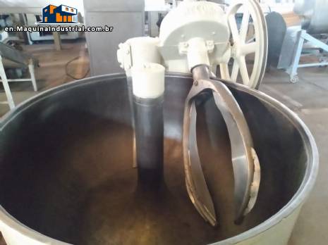 Carbon steel hook mixer machine 300 kg Carbon steel hook mixer machine 300 kg