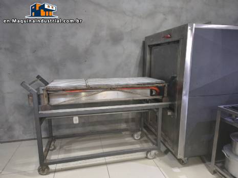 Industrial oven for porchetta roasts Italia ribs Euro Forni p1s Porchetta Singolo Industrial oven for porchetta roasts Italia ribs Euro Forni p1s Porchetta Singolo